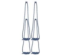 Yoga Stretch Strap Coton Flexibilité Spagat Entraînement Étirement Dos pour | Jambes Taille Dos Élastique Pour Home Studio Entraînement & Exercice, Splits, Rééducation, Pilates, Danse, Ballet et