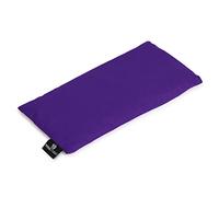 Yoga Studio Coussin de yoga bio parfumé à la lavande et aux graines de lin pour yeux fatigués et maux de tête 23 x 12/13 cm, violet