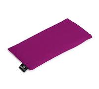 Yoga Studio Coussin de yoga bio parfumé à la lavande et aux graines de lin pour yeux fatigués et maux de tête 23 x 12/13 cm, ., Violet magenta, 23cm x 12/13cm, weight, 200g