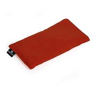 Yoga Studio Coussin de yoga bio parfumé à la lavande et aux graines de lin pour yeux fatigués et maux de tête 23 x 12/13 cm, terre cuite, 23cm x 12/13cm, weight, 200g