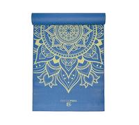 Yoga Studio Tapis de yoga conçu adhérent | Oeko-Tex résistant aux déchirures antidérapant | Tapis d'exercice d'entraînement gym fitness mandala yoga et pilates | 183 cm x 61 cm x 6 mm (Lotus Mineral)