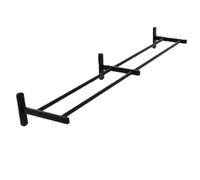 Yoga Support Rangement Balles Yoga Divers Supports D'affichage Yoga Pour Balles, Support Mural Pour Organisateur D'exercices, Support Rangement Pour Équipement Yoga Grande Capacité(Black,L 245cm(96 1/