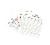 Yoga sur chaise, 6 accessoires d'entraînement de 30 jours, entraînement sur chaise pour personnes âgées - Pour adultes, voyages, matin, travail, famille, amis, bodybuilding, sport, athlètes et