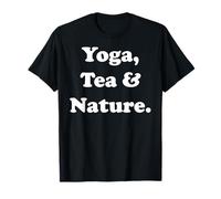 Yoga, Tea & Nature Inspired Lifestyle T-Shirt