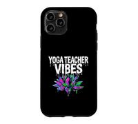 Yoga Teacher Vibes Dripping Lotus Flower Aesthetic Coque pour iPhone 11 Pro