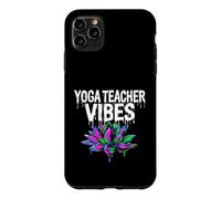 Yoga Teacher Vibes Dripping Lotus Flower Aesthetic Coque pour iPhone 11 Pro Max