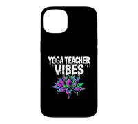 Yoga Teacher Vibes Dripping Lotus Flower Aesthetic Coque pour iPhone 13