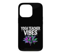 Yoga Teacher Vibes Dripping Lotus Flower Aesthetic Coque pour iPhone 13 Pro