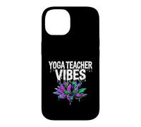 Yoga Teacher Vibes Dripping Lotus Flower Aesthetic Coque pour iPhone 14