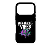 Yoga Teacher Vibes Dripping Lotus Flower Aesthetic Coque pour iPhone 17 Pro