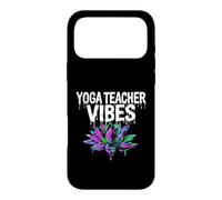 Yoga Teacher Vibes Dripping Lotus Flower Aesthetic Coque pour iPhone 17 Pro Max
