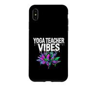 Yoga Teacher Vibes Dripping Lotus Flower Aesthetic Coque pour iPhone XS Max