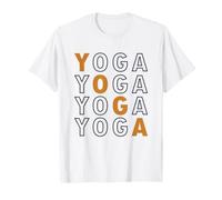 Yoga Text Kundalini Ashtanga Hatha Asanas Professeur de Yoga T-Shirt