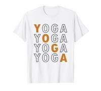 Yoga Text Kundalini Ashtanga Hatha Asanas Professeur de Yoga T-Shirt Graphique avec Valeur