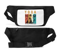 Yoga The Element of Enlightenment Sac banane unisexe Noir