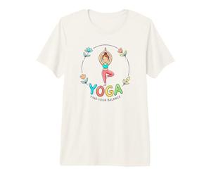 Yoga Trouvez Votre équilibre T-Shirt Haut de Gamme