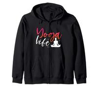 Yoga, Vie, méditation, Lotus, Namaste, Pleine Conscience, Ambiance Zen Sweat à Capuche