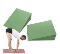 Yoga Wedge Block - Professional Foam Slant Board, Support Incline Pad for Stretching Legs Calf Ankle Foot | Confortable Squat Wedge Block for Balance Training Pilates Fitness Gym Home