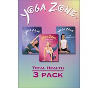 Yoga Zone Total Health 3-Pack (Flexibility and Stress Release / Power Yoga for Strength and Endurance / Weight Loss) [Import USA Zone 1]