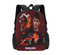 YOGAES Sac à Dos Charles Leclerc,Sac Ecole Garcon,Sac à Dos Homme,Sac Etudiante,Sac de Voyage,Sac Ados Homme (A2)