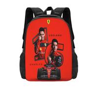 YOGAES Sac à Dos Charles Leclerc,Sac Ecole Garcon,Sac à Dos Homme,Sac Etudiante,Sac de Voyage,Sac Ados Homme (A1)
