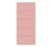 Yogamatt Tapis de yoga pour femme | Tapis de yoga cohérent | Fitness & Stretch Pad | Lumière sans -Slip 6 mm de gymnastique Lumière pour tapis d'intérieur gymnastique en plein air Mats de voyage