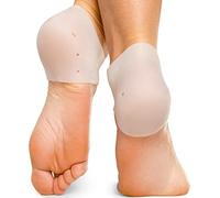 YogaMedic Protège Talon Pour Chaussures | Silicone | 2 Paires Protection Cheville & Talon en Gel | Soulage Tendinite d'Achille, Fasciite Plantaire, Épine Lenoir - Prévention Ampoules | Hommes & Femmes