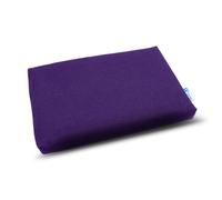 YOGAN Coussin pour la tête (2,5 cm) pour yoga/pilates | Housse extérieure en coton biologique (amovible et lavable) | Garnissage intérieur en fibres recyclées | 30 cm x 20 cm x 2,5 cm