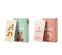yogAsana Routine Yoga Famille Cartes de Yoga Adultes + Coffret Yoga Enfant - Postures, Respiration & Émotions - Bien-être, Calme & Connexion Parent-Enfant - Tous Niveaux
