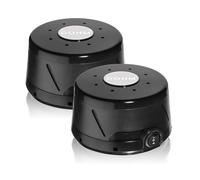 Yogasleep Dohm Classic 2-Pack Noir | La machine originale à bruit blanc | Son naturel apaisant d'un véritable ventilateur | Annulation du bruit | Thérapie du sommeil, confidentialité au bureau, voyage