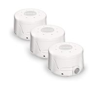 YOGASLEEP Dohm Classic (blanc) | La machine originale à bruit blanc | Son naturel apaisant d'un vrai ventilateur (lot de 3)