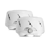 Yogasleep Dohm Uno Lot de 2 machines à sons blanches - Bruit blanc à base de ventilateur pour adultes et bébés - Annulation du bruit pour l'intimité au bureau - Réglages de tonalité réglables pour un