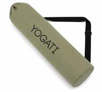 YOGATI® Sac pour Tapis de Yoga | 19x80 cm, Sac de Transport pour Tapis de Yoga ou de Pilates. Housse Tapis Yoga de Grande Taille. Vert