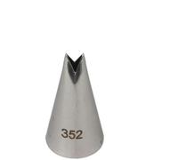 YOGAYE Embouts de décoration de Cupcake en Feuilles de Rose #352, Douilles de pâtisserie, décorations de Fondant, Pointes de Feuilles, ustensiles de Cuisson, Buses de tuyauterie en Acier Inoxydable