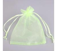 YOGAYE Sacs en Organza pour couleurs de bijoux, 25 pièces, 15x20cm, 17x23cm, 20x30cm, 30x40cm, 35x50cm, sacs d'emballage de bijoux, sacs cadeaux pour fête de mariage