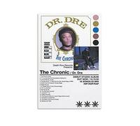 YOGEDFAYNB Impression sur toile Dr Dre The Chronic - Décoration de chambre à coucher, bureau, chambre - Cadeau sans cadre - 30 x 45 cm