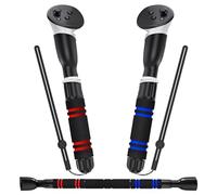 YOGES Accessoires de poignée compatibles avec Meta Quest 3S/Quest 3/Oculus Quest 2/Quest Pro/Rift S, double poignée d'extension pour jeux Beat Saber Gorilla Tag Long Arms VR