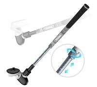 YOGES VR Golf Club Attachment Compatible with Meta Quest 3S/ Quest 3/ Oculus Quest 2 Controller, Adjustable Length Non-Slip VR Game Golf Grips 90 Degree Keep Tracking (ONLY for Right Controller)