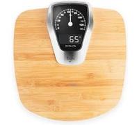 Yoghi - Dr Scale Ultimate - Pèse-personne Digital Bambou - Double Affichage - 130kg Bois G