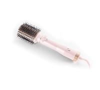 Yoghi Hair Reverse Pink, Brosse Soufflante Rotative, 800W, Rotation 360°, Revêtement Céramique, 2 Températures + Air Frais, Poignée Ergonomique, Brushing Rapide et Précis, Rose