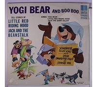yogi bear and boo boo tell stores of little red riding hood, jack and LP