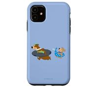 Yogi Bear Yogi and Boo Boo Going Swimming Coque pour iPhone 11