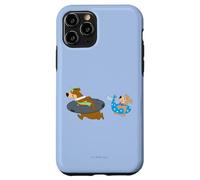 Yogi Bear Yogi and Boo Boo Going Swimming Coque pour iPhone 11 Pro