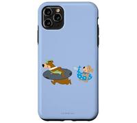 Yogi Bear Yogi and Boo Boo Going Swimming Coque pour iPhone 11 Pro Max