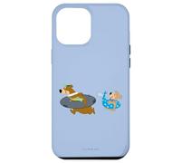 Yogi Bear Yogi and Boo Boo Going Swimming Coque pour iPhone 12 Pro Max