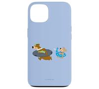 Yogi Bear Yogi and Boo Boo Going Swimming Coque pour iPhone 13