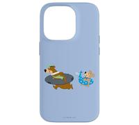 Yogi Bear Yogi and Boo Boo Going Swimming Coque pour iPhone 14 Pro