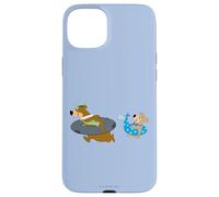 Yogi Bear Yogi and Boo Boo Going Swimming Coque pour iPhone 15 Plus