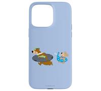 Yogi Bear Yogi and Boo Boo Going Swimming Coque pour iPhone 15 Pro Max