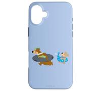 Yogi Bear Yogi and Boo Boo Going Swimming Coque pour iPhone 16 Plus